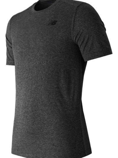 Fitness Mania - New Balance 53091 Men's SS Heather Tech Tee - MT53091BKH