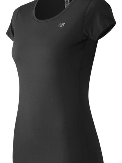 Fitness Mania - New Balance 53141 Women's Accelerate Short Sleeve - WT53141BK