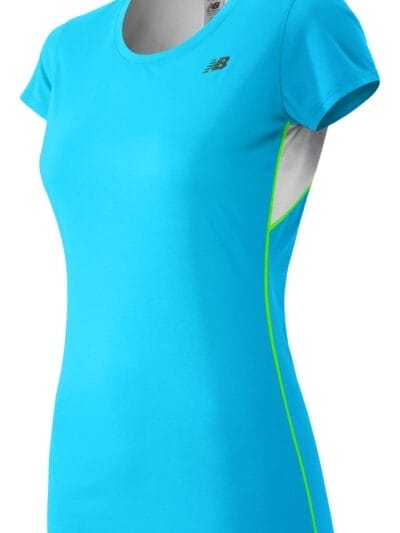 Fitness Mania - New Balance 53141 Women's Accelerate Short Sleeve - WT53141BYS