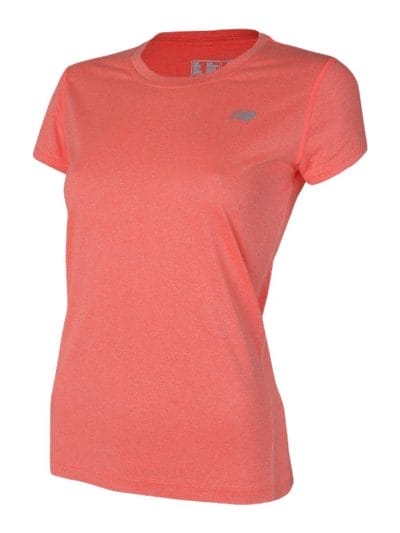 Fitness Mania - New Balance 53180 Women's Heathered Short Sleeve Tee - WT53180DFH
