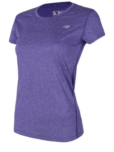 Fitness Mania - New Balance 53180 Women's Heathered Short Sleeve Tee - WT53180TTH