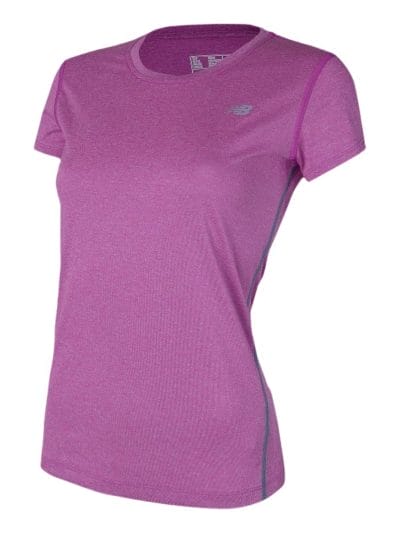 Fitness Mania - New Balance 53180 Women's Heathered Short Sleeve Tee - WT53180URH