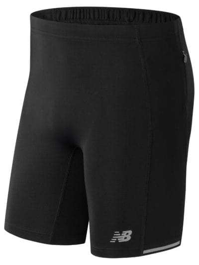 Fitness Mania - New Balance 61235 Men's Mens Impact 8IN Half Tight - MS61235BK