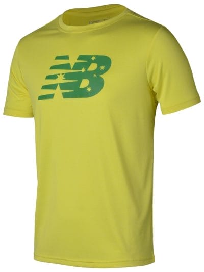 Fitness Mania - New Balance 6144 Men's Men's Fan Tee - TAMT6144SUN