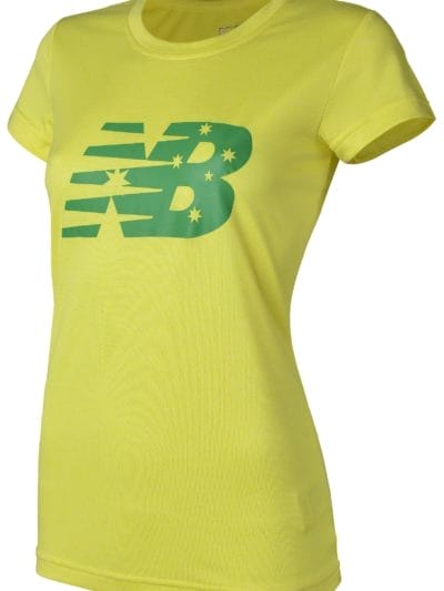 Fitness Mania - New Balance 6145 Women's Women's Fan Tee - TAWT6145SUN