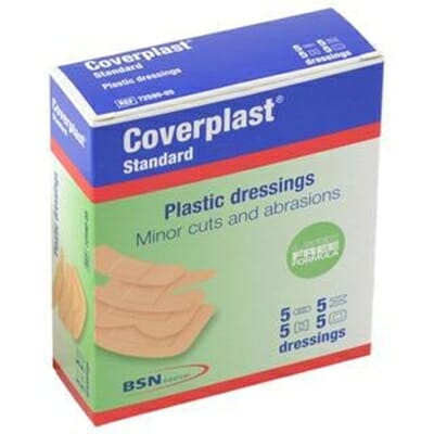 Fitness Mania - Coverplast Latex Free Plastic Assorted (20)