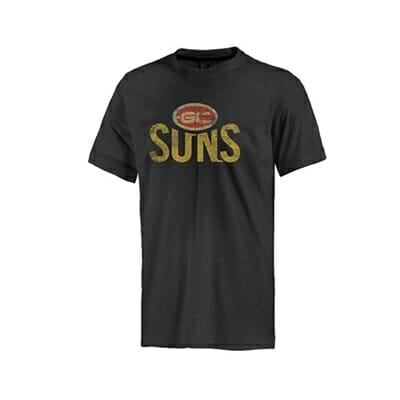 Fitness Mania - Gold Coast Suns Mens Retro Tee