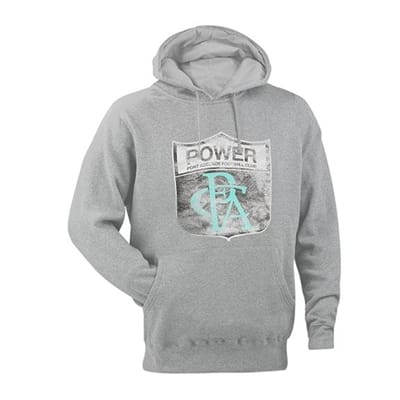 Fitness Mania - Port Adelaide Power Mens Retro Hoody