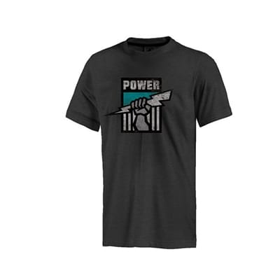 Fitness Mania - Port Adelaide Power Mens Retro Tee