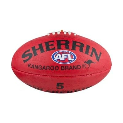 Fitness Mania - Sherrin Synthetic Ball Size 5 Red