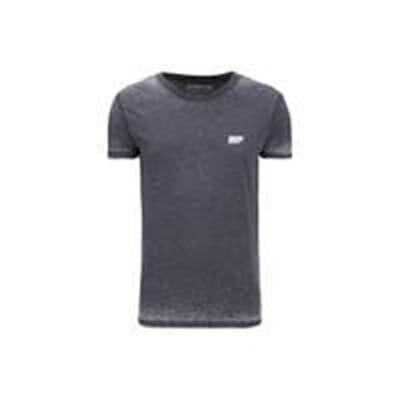 Fitness Mania - Burnout-T-Shirt - Denim Blue