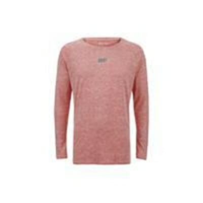 Fitness Mania - Myprotein Men's Long Sleeve Loose Fit Training Top - Pink - L