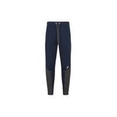 Fitness Mania - Myprotein Men's Panelled Slimfit Sweatpants with Zip - Navy - M