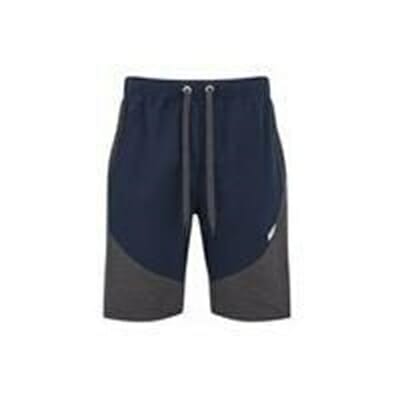 Fitness Mania - Myprotein Men's Panelled Sweatshorts - Navy - L