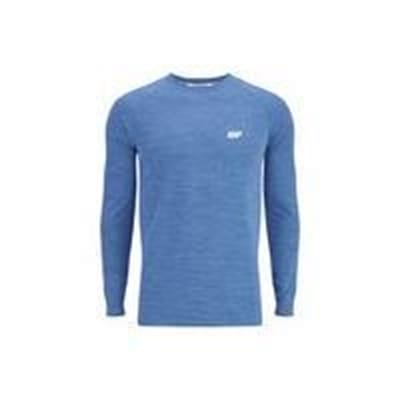 Fitness Mania - Myprotein Men's Performance Long Sleeve Top - Blue Marl