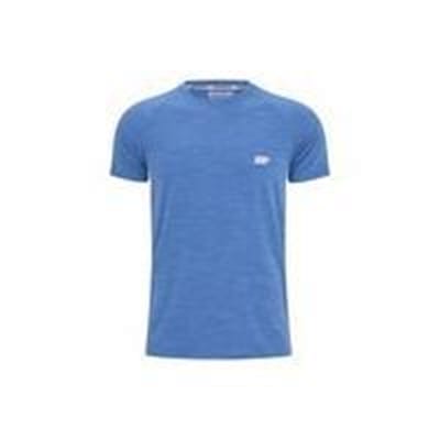 Fitness Mania - Myprotein Men's Performance Short Sleeve Top - Blue Marl - XXL