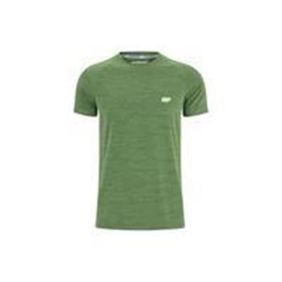 Fitness Mania - Myprotein Men's Performance Short Sleeve Top - Green Marl - XL
