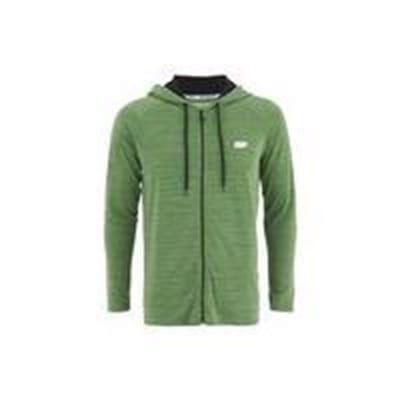 Fitness Mania - Myprotein Men's Performance Zip Top - Green Marl