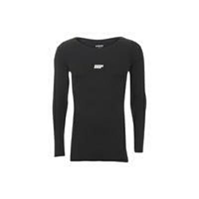 Fitness Mania - Myprotein Men's Seamless Long Sleeve Performance Top - Black - XXL
