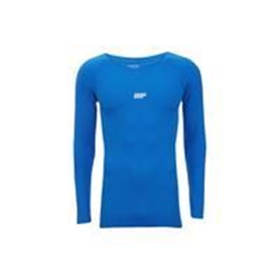 Fitness Mania - Myprotein Men's Seamless Long Sleeve Performance Top - Blue - XXL