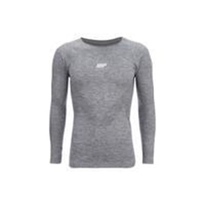 Fitness Mania - Myprotein Men's Seamless Long Sleeve Performance Top - Grey - M