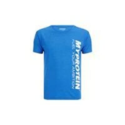 Fitness Mania - Myprotein Mens Tag T-Shirt - Blue
