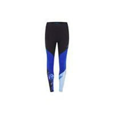 Fitness Mania - Myprotein Women's Colour Block Leggings - Blue - UK 10