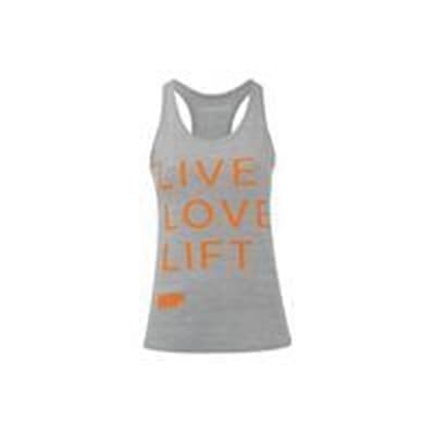 Fitness Mania - Myprotein Women's Performance Slogan Vest - Grey - UK 10