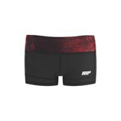 Fitness Mania - Myprotein Women's Power Shorts - Red Concrete - UK 10
