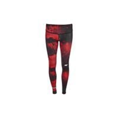 Fitness Mania - Myprotein Women's Power Tights - Red Concrete - UK 6