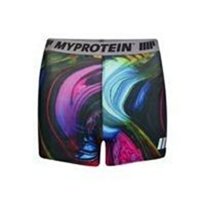 Fitness Mania - Myprotein Women's Printed Shorts - Psychedelic Swirl