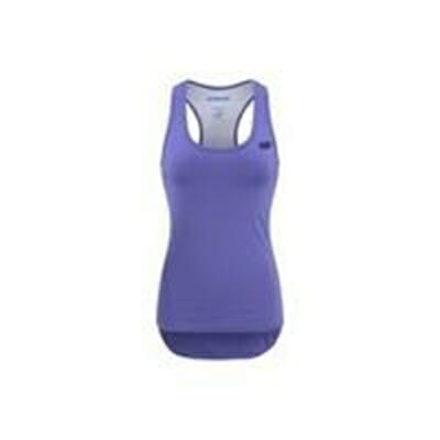 Fitness Mania - Myprotein Women's Racer Back Scoop Vest - Purple Graffiti - UK 10