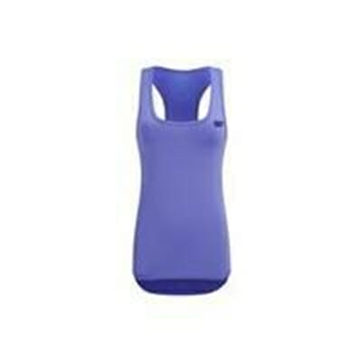 Fitness Mania - Myprotein Women's Racer Back Scoop Vest - Purple - UK 12