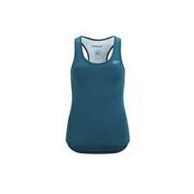 Fitness Mania - Myprotein Womens Racer Back Scoop Vest - Teal Graffiti