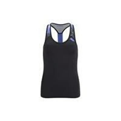 Fitness Mania - Myprotein Women's Racer Back Scoop Vest with Support - Purple Graffiti