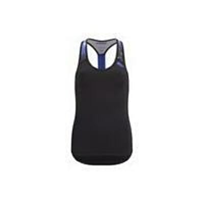 Fitness Mania - Myprotein Women's Racer Back Scoop Vest with Support - Purple - UK 12