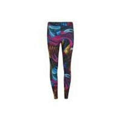 Fitness Mania - Myprotein Women’s Leggings - Psychedelic Swirl - UK 10