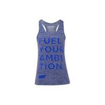 Fitness Mania - Myprotein Women’s Performance Slogan Vest - Blue