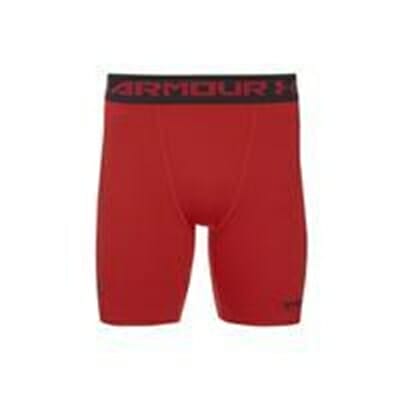 Fitness Mania - Under Armour Mens Heatgear Compression Shorts – Red