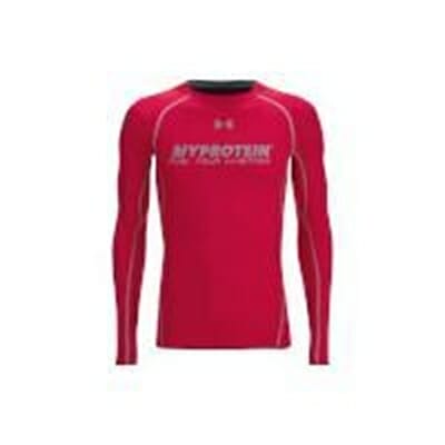 Fitness Mania - Under Armour Men's Heatgear Compression Top - Red - S