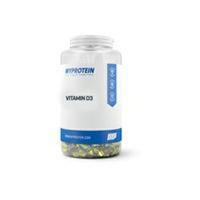 Fitness Mania - Vitamin D3 - Unflavoured - 180 capsules
