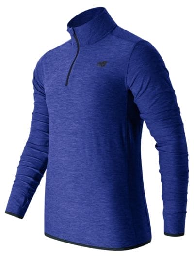 Fitness Mania - New Balance 53030 Men's N Transit Quarter Zip - MT53030MBH