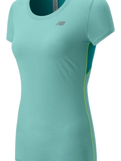 Fitness Mania - New Balance 53141 Women's Accelerate Short Sleeve - WT53141ABM