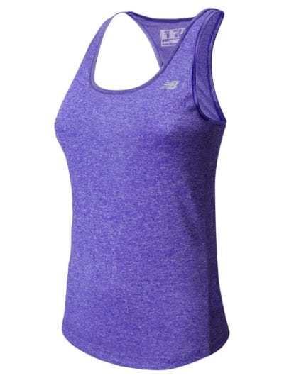 Fitness Mania - New Balance 53179 Women's Heathered Tank - WT53179SSH