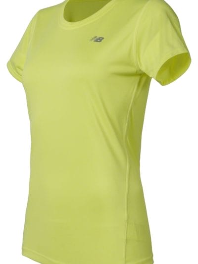 Fitness Mania - New Balance 53180 Women's Heathered Short Sleeve Tee - WT53180FFH