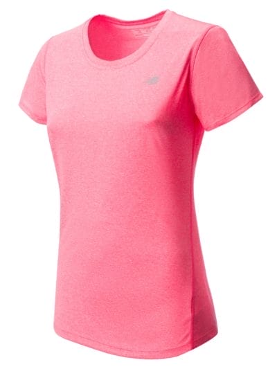 Fitness Mania - New Balance 53180 Women's Heathered Short Sleeve Tee - WT53180GUH