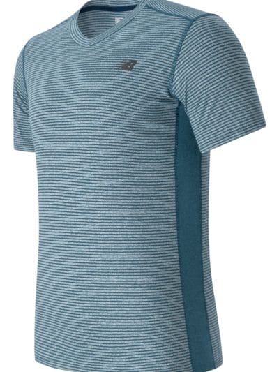 Fitness Mania - New Balance 61033 Men's Striped Sonic Top - MT61033RIP