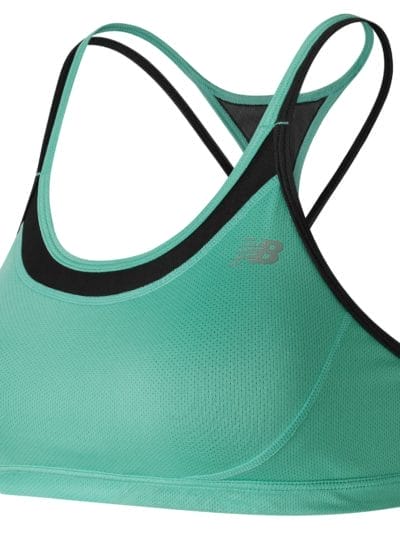 Fitness Mania - New Balance 63002 Women's The Tonic Crop Bra - WB63002AQU