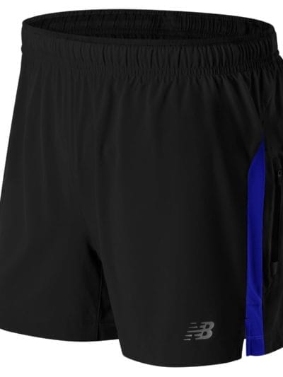 Fitness Mania - New Balance 63226 Men's Impact 5 Inch Track Short - MS63226BKM