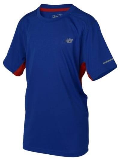 Fitness Mania - New Balance 63376 Boy's Junior Boys Tech Tee - ABT63376UVB